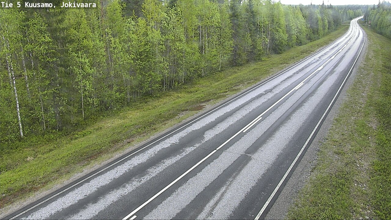 Kelikamerat Kuva Tie 5 Kuusamo, Jokivaara, Kuusamo, Pohjois-Pohjanmaa