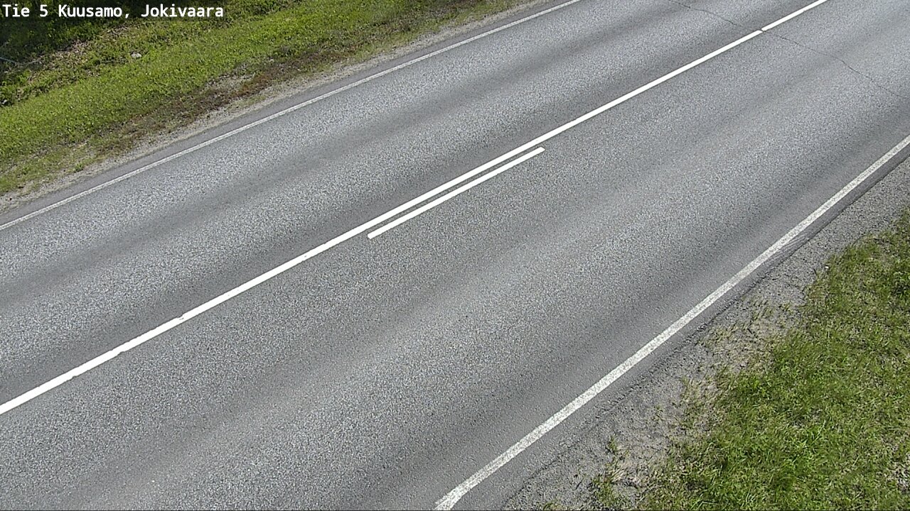 Weather Camera Image Road 5 Kuusamo, Jokivaara, Kuusamo, Pohjois-Pohjanmaa
