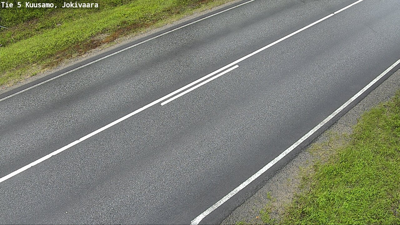 Weather Camera Image Väg 5 Kuusamo, Jokivaara, Kuusamo, Pohjois-Pohjanmaa