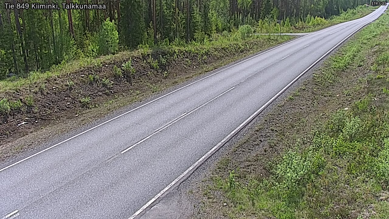 Kelikamerat Kuva Tie 849 Kiiminki, Talkkunamaa, Oulu, Pohjois-Pohjanmaa