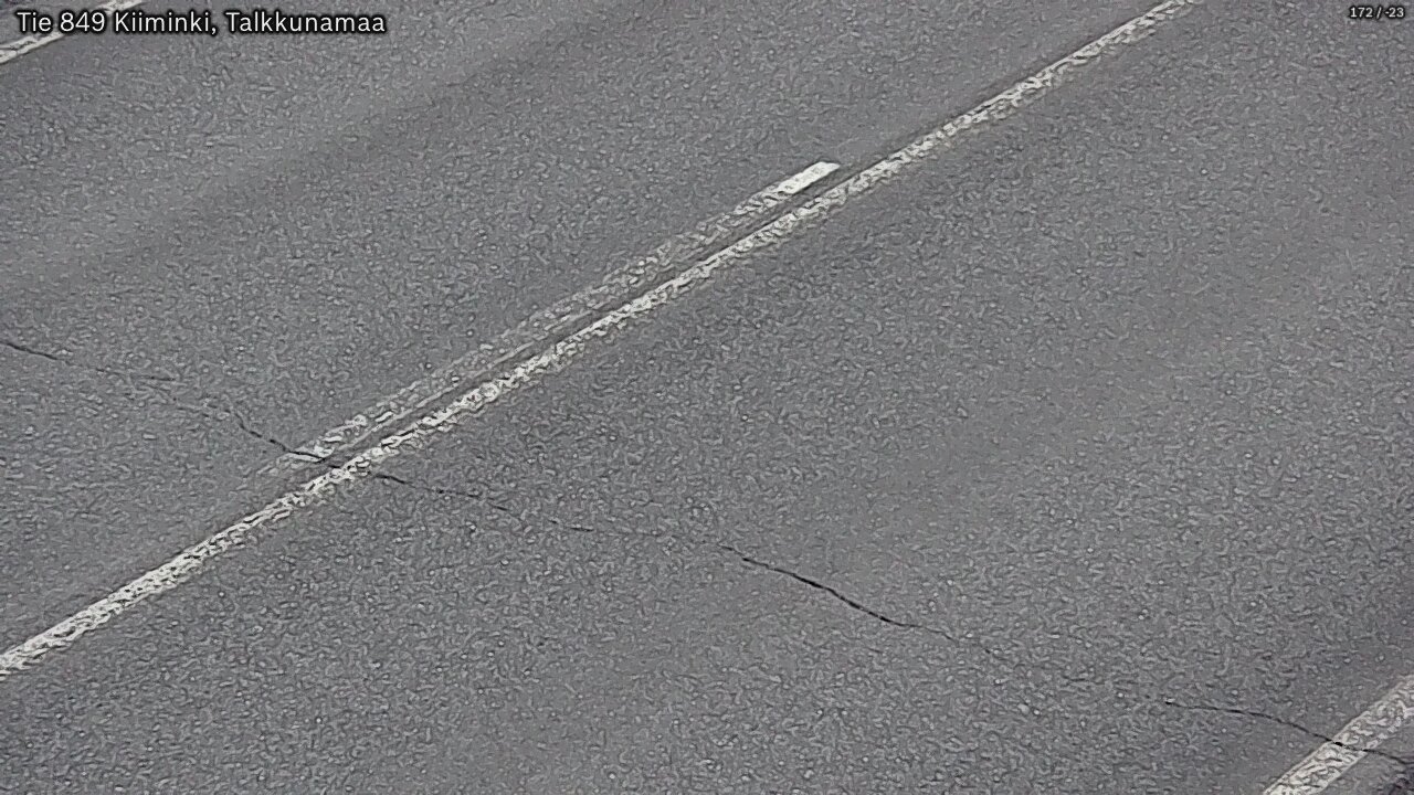 Weather Camera Image Road 849 Kiiminki, Talkkunamaa, Oulu, Pohjois-Pohjanmaa