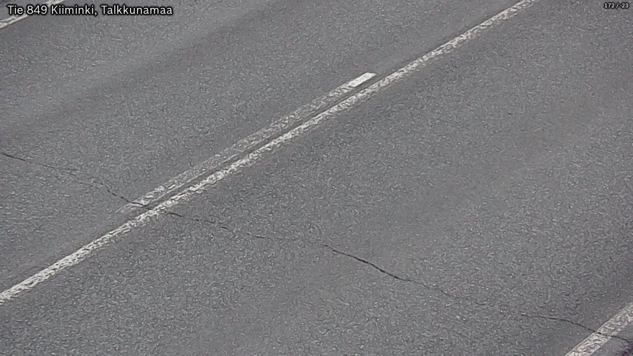 Weather Camera Image Road 849 Kiiminki, Talkkunamaa, Oulu, Pohjois-Pohjanmaa