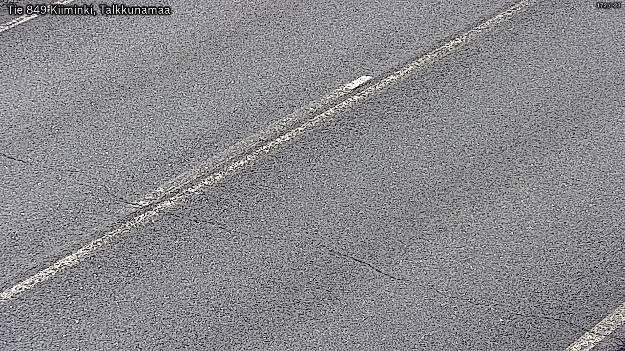 Weather Camera Image Road 849 Kiiminki, Talkkunamaa, Oulu, Pohjois-Pohjanmaa