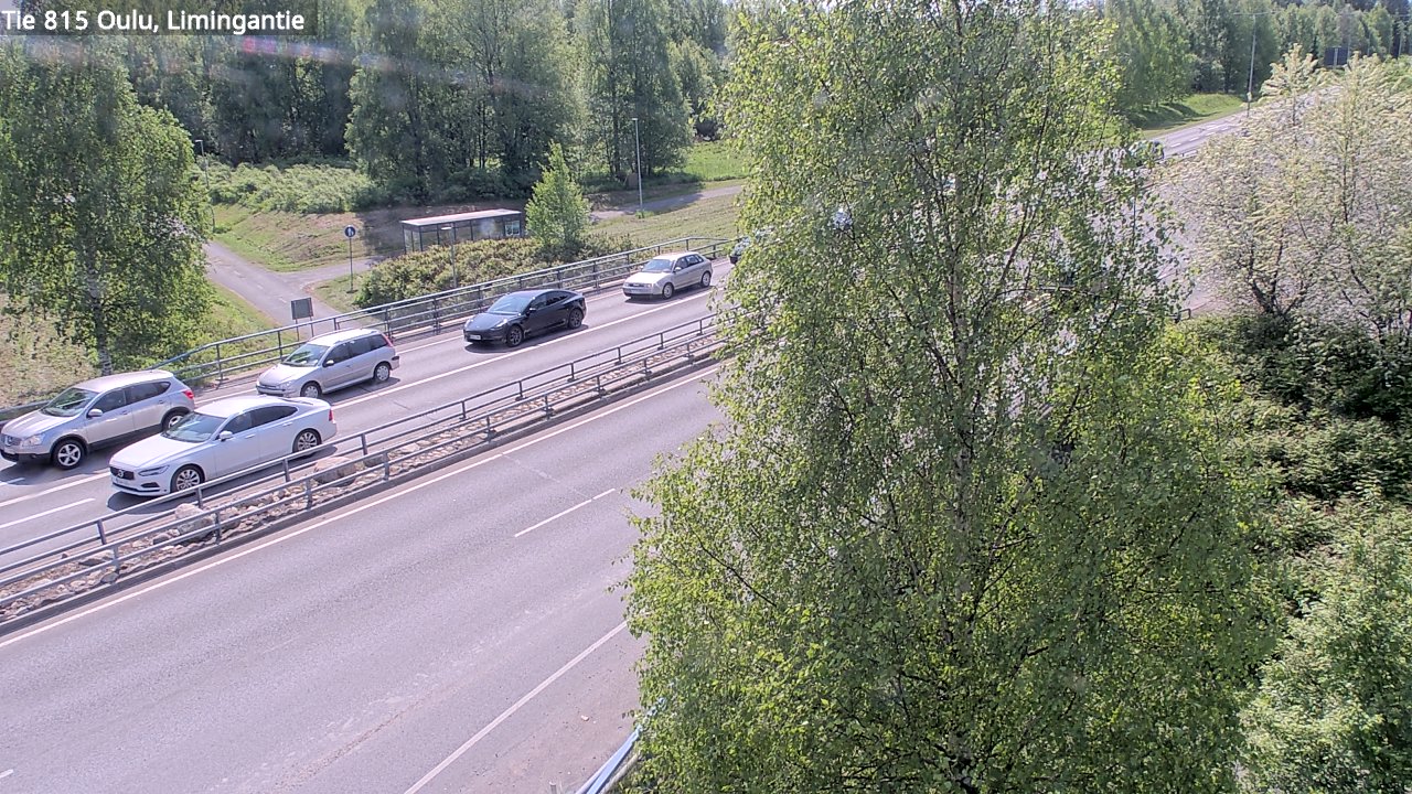 Weather Camera Image Väg 815 Oleåborg, Limingantie, Oulu, Pohjois-Pohjanmaa