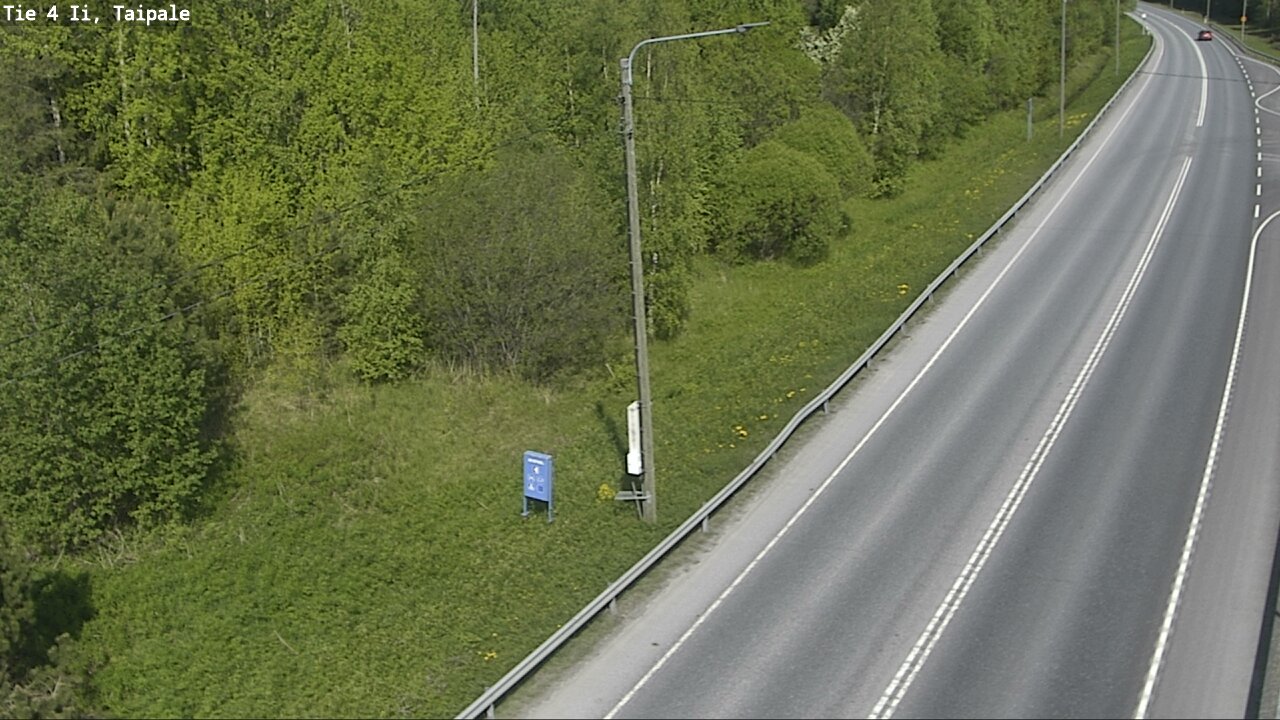 Weather Camera Image Väg 4 Ijo, Taipale, Ii, Pohjois-Pohjanmaa