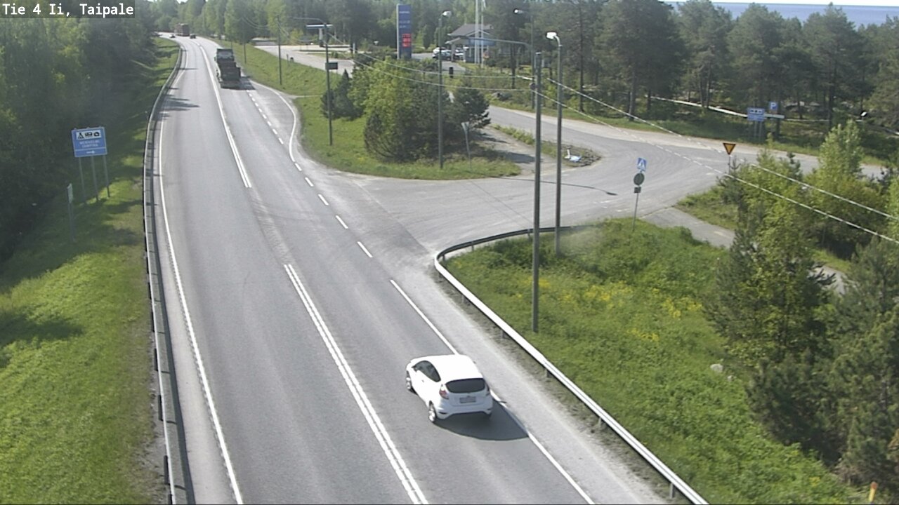 Weather Camera Image Road 4 Ii, Taipale, Ii, Pohjois-Pohjanmaa