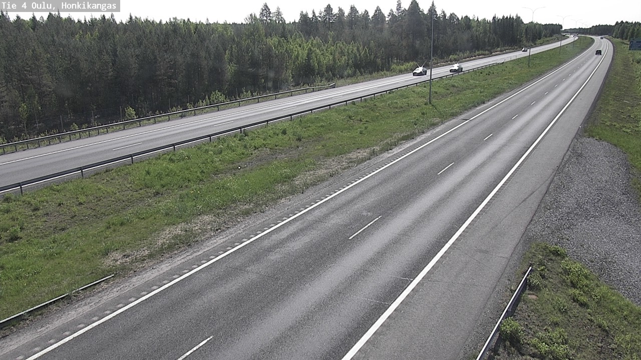 Weather Camera Image Road 4 Oulu, Honkikangas, Oulu, Pohjois-Pohjanmaa