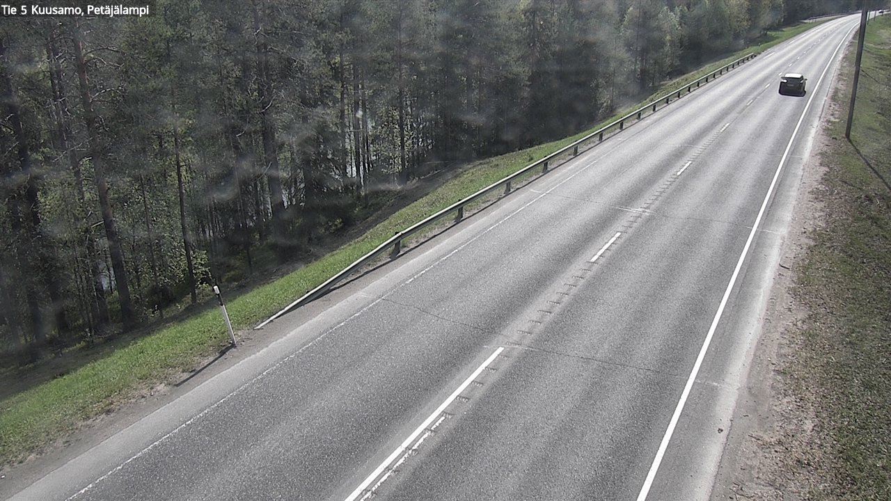 Weather Camera Image Road 5 Kuusamo, Petäjälampi, Kuusamo, Pohjois-Pohjanmaa