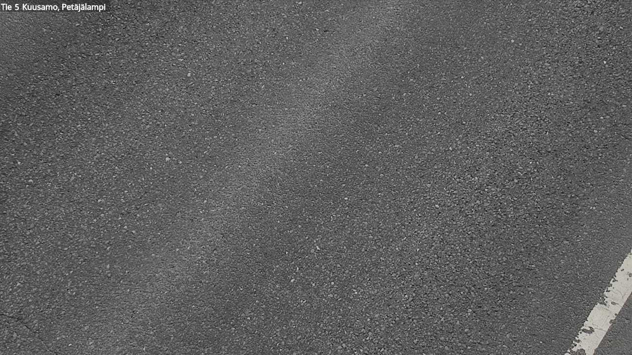 Weather Camera Image Väg 5 Kuusamo, Petäjälampi, Kuusamo, Pohjois-Pohjanmaa