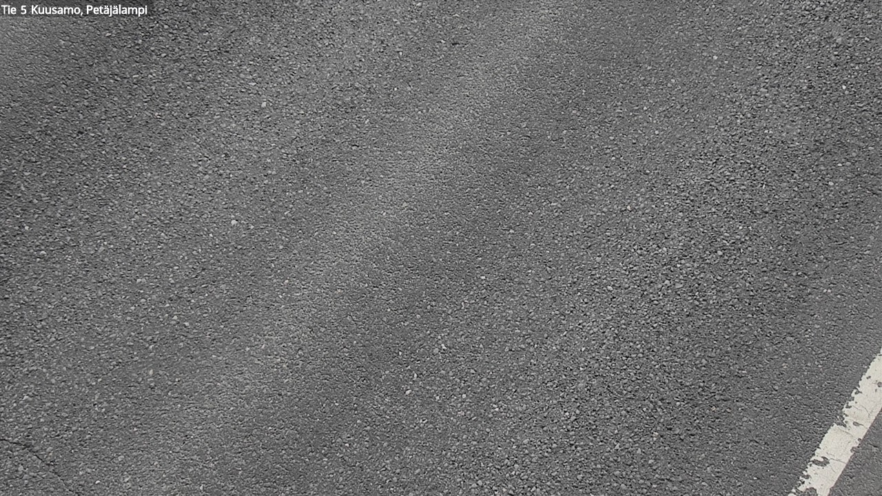 Weather Camera Image Väg 5 Kuusamo, Petäjälampi, Kuusamo, Pohjois-Pohjanmaa