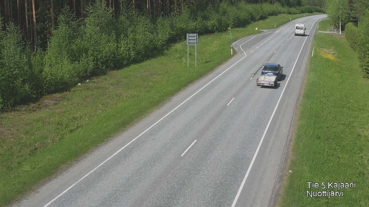 Kelikamerat Kuva Tie 5 Kajaani, Nuottijärvi, Kajaani, Kainuu