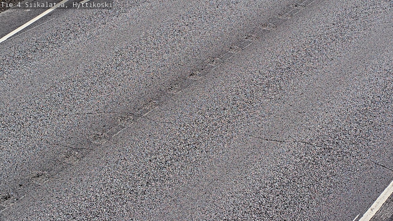 Weather Camera Image Väg 4 Siikalatva, Hyttikoski, Siikalatva, Pohjois-Pohjanmaa