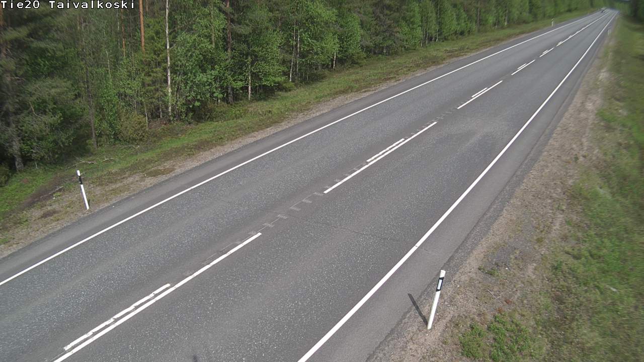 Kelikamerat Kuva Tie 20 Taivalkoski, Taivalkoski, Pohjois-Pohjanmaa