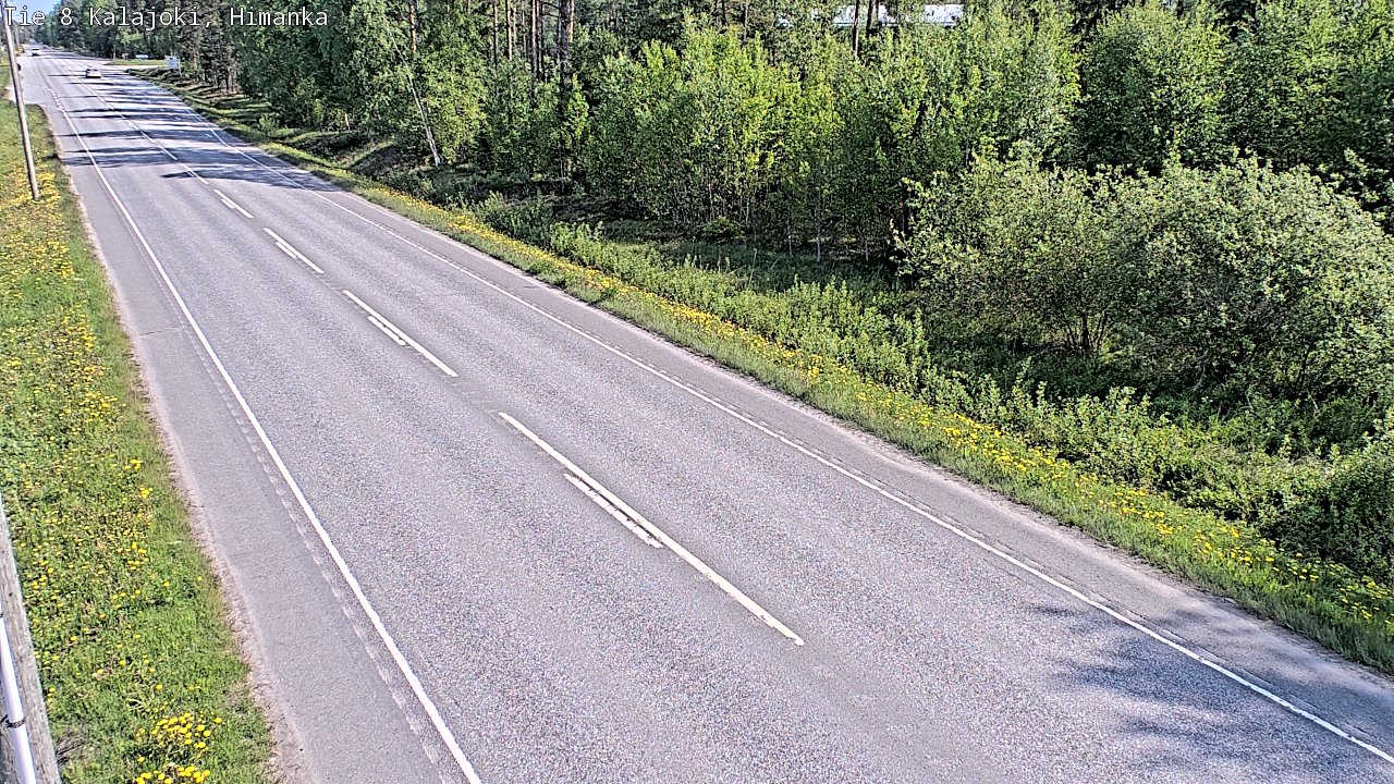 Weather Camera Image Väg 8 Kalajoki, Himango, Kalajoki, Pohjois-Pohjanmaa