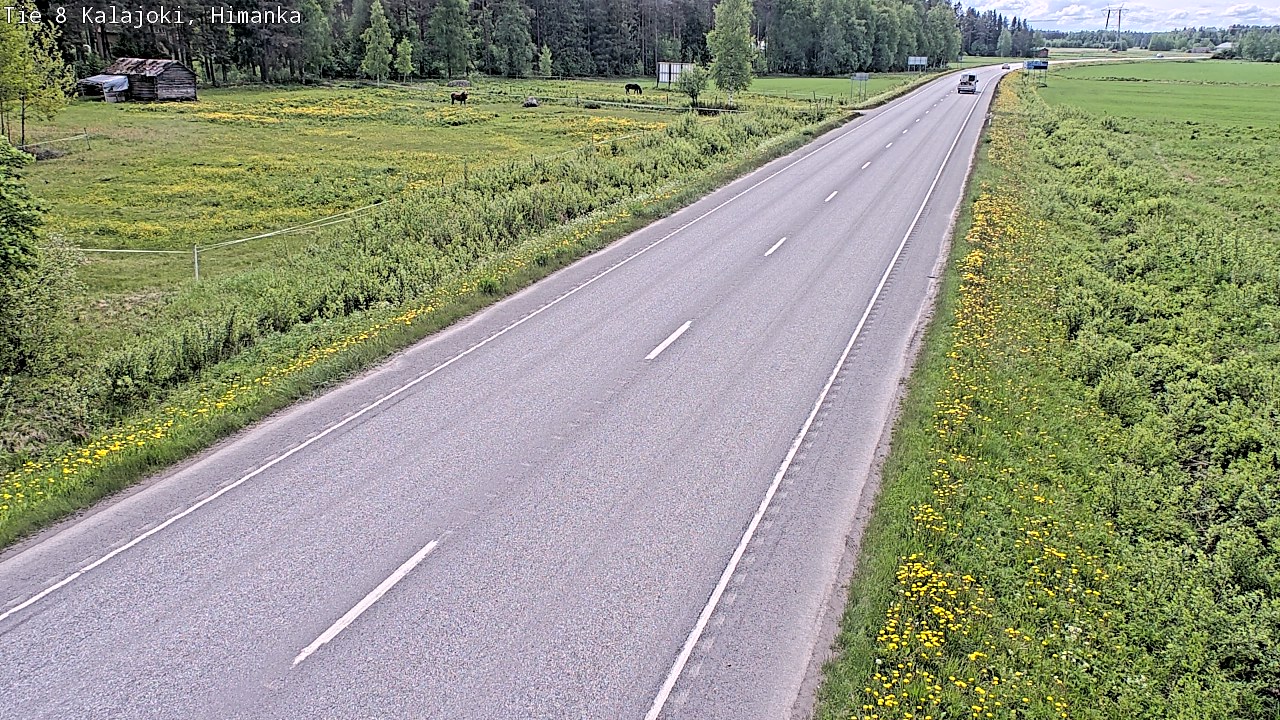 Kelikamerat Kuva Tie 8 Kalajoki, Himanka, Kalajoki, Pohjois-Pohjanmaa