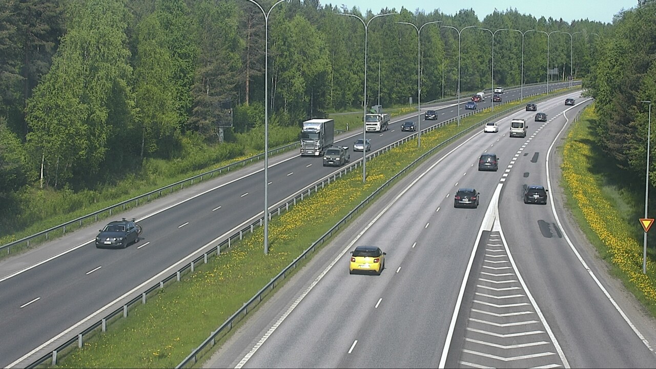 Weather Camera Image Road 4 Oulu, Isko, Oulu, Pohjois-Pohjanmaa