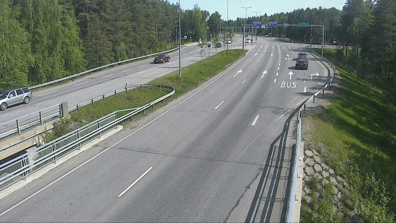 Weather Camera Image Väg 4 Uleåborg, Isko, Oulu, Pohjois-Pohjanmaa