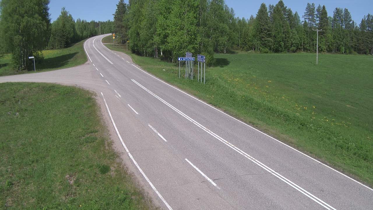 Weather Camera Image Road 78 Puolanka, Paasikoski, Puolanka, Kainuu