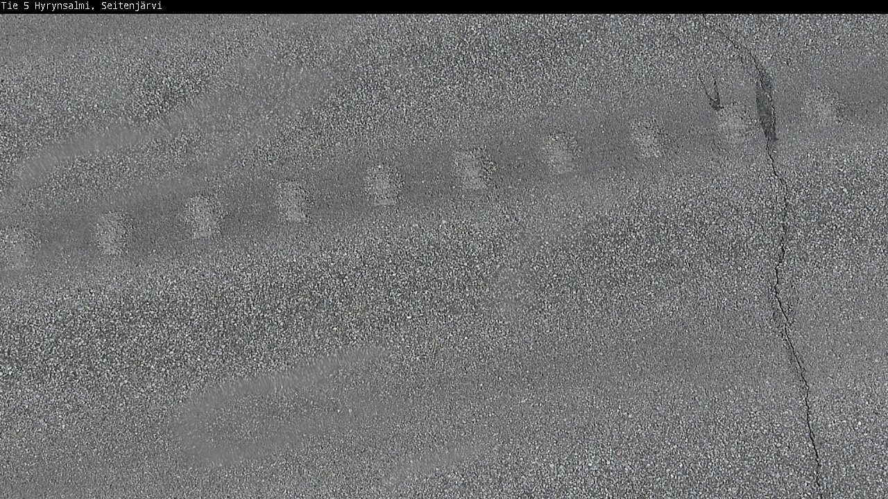 Weather Camera Image Väg 5 Hyrynsalmi, Seitenjärvi, Hyrynsalmi, Kainuu