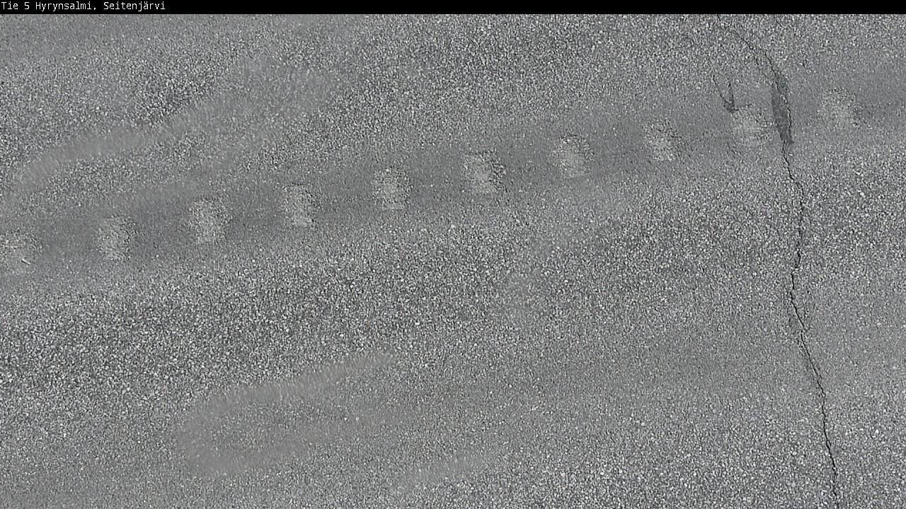 Weather Camera Image Road 5 Hyrynsalmi, Seitenjärvi, Hyrynsalmi, Kainuu