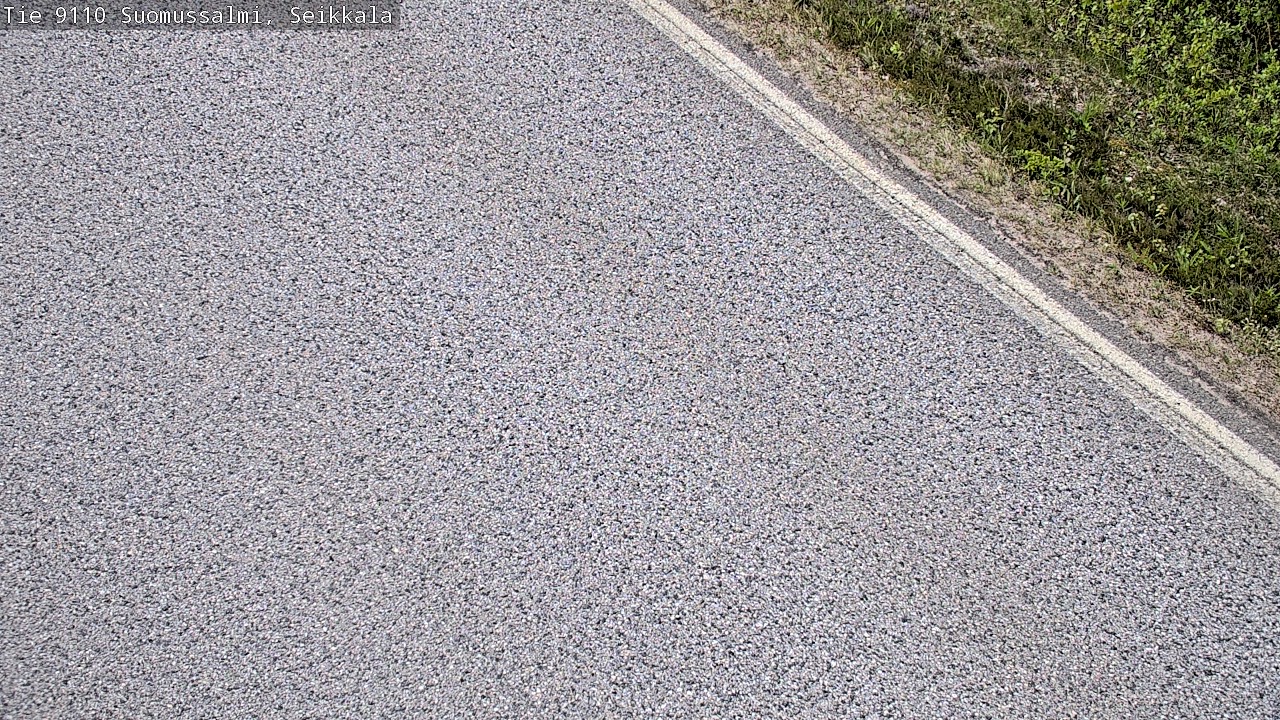 Weather Camera Image Väg 9110 Suomussalmi, Seikkala, Suomussalmi, Kainuu