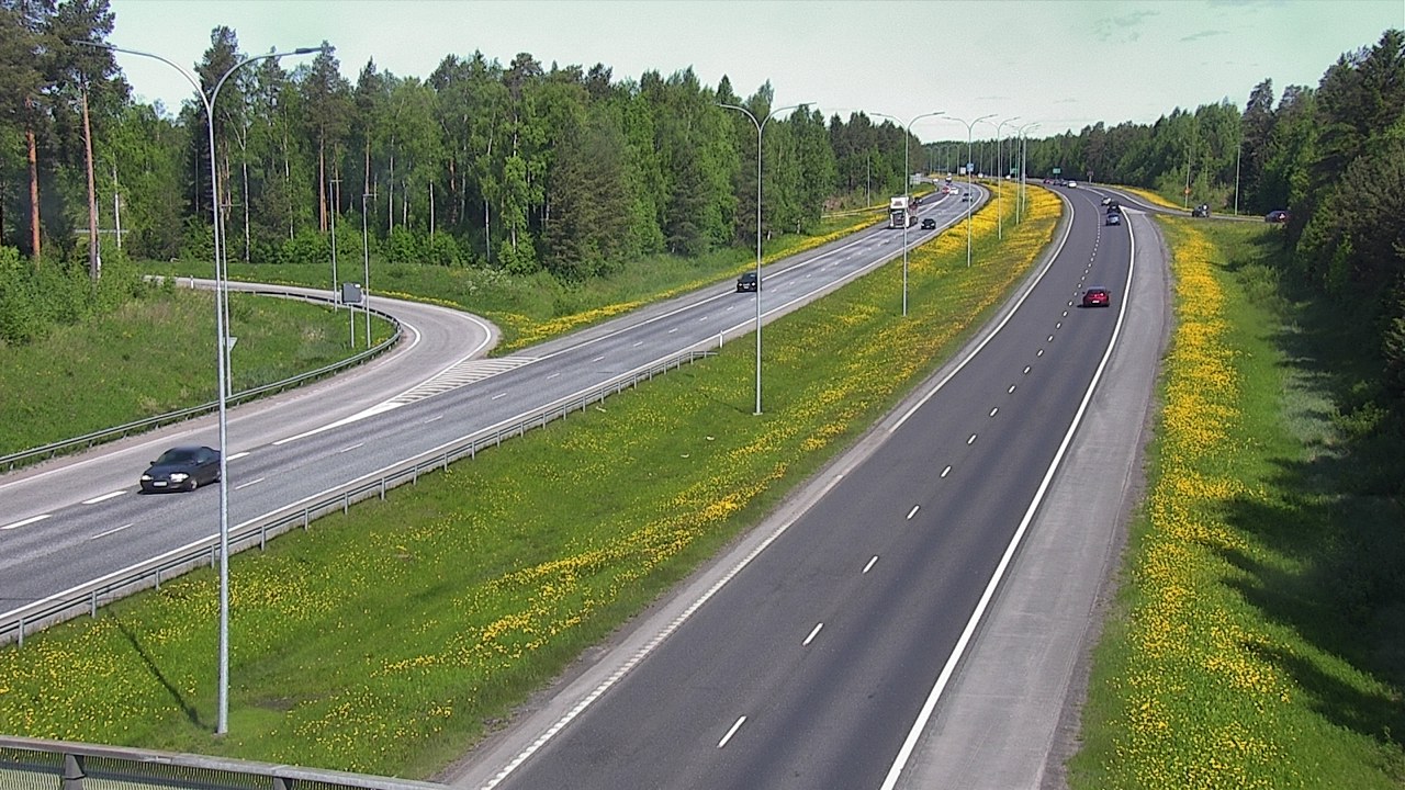 Weather Camera Image Road 4 Oulu, Pateniemi, Oulu, Pohjois-Pohjanmaa