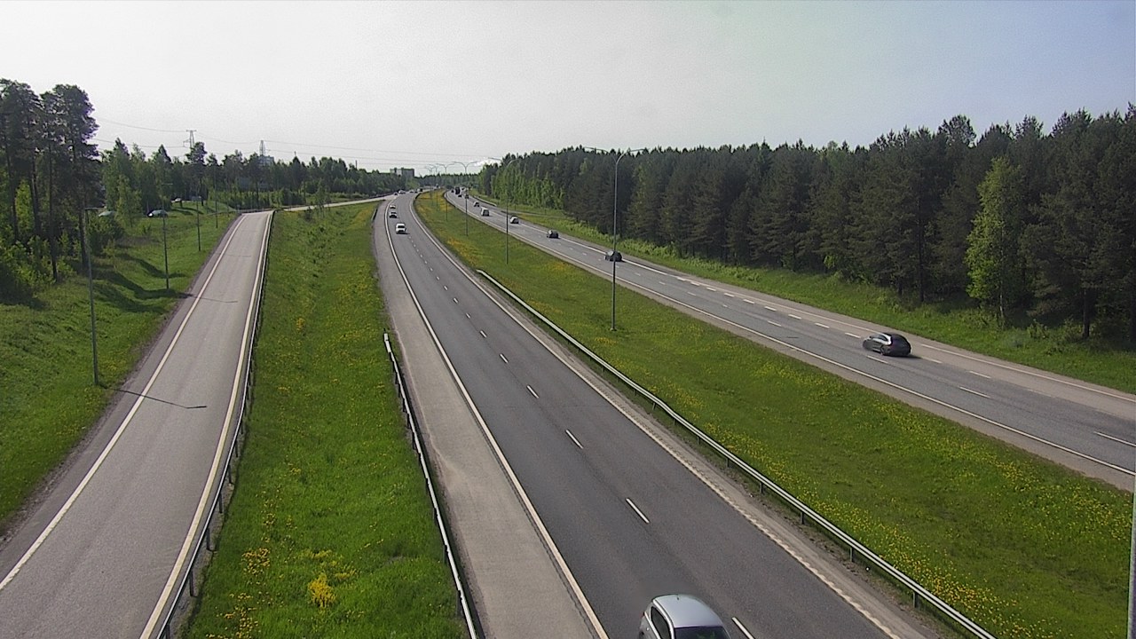 Weather Camera Image Road 4 Oulu, Pateniemi, Oulu, Pohjois-Pohjanmaa