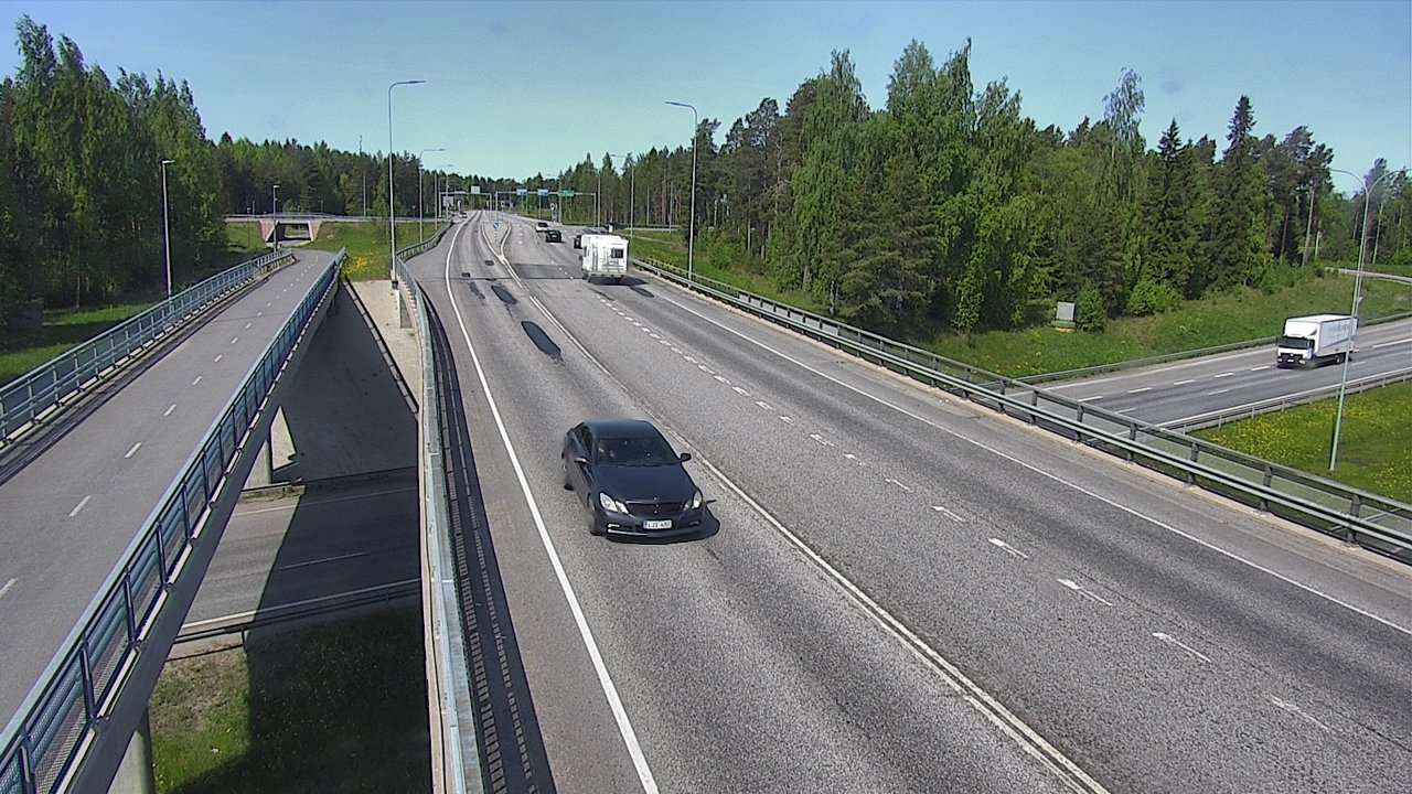 Weather Camera Image Road 4 Oulu, Pateniemi, Oulu, Pohjois-Pohjanmaa