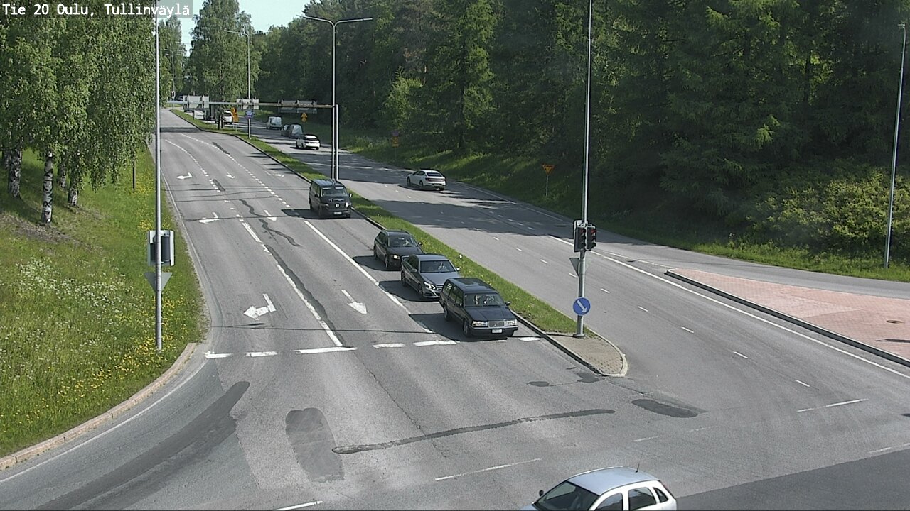 Weather Camera Image Väg 20 Uleåborg, Tullinväylä, Oulu, Pohjois-Pohjanmaa