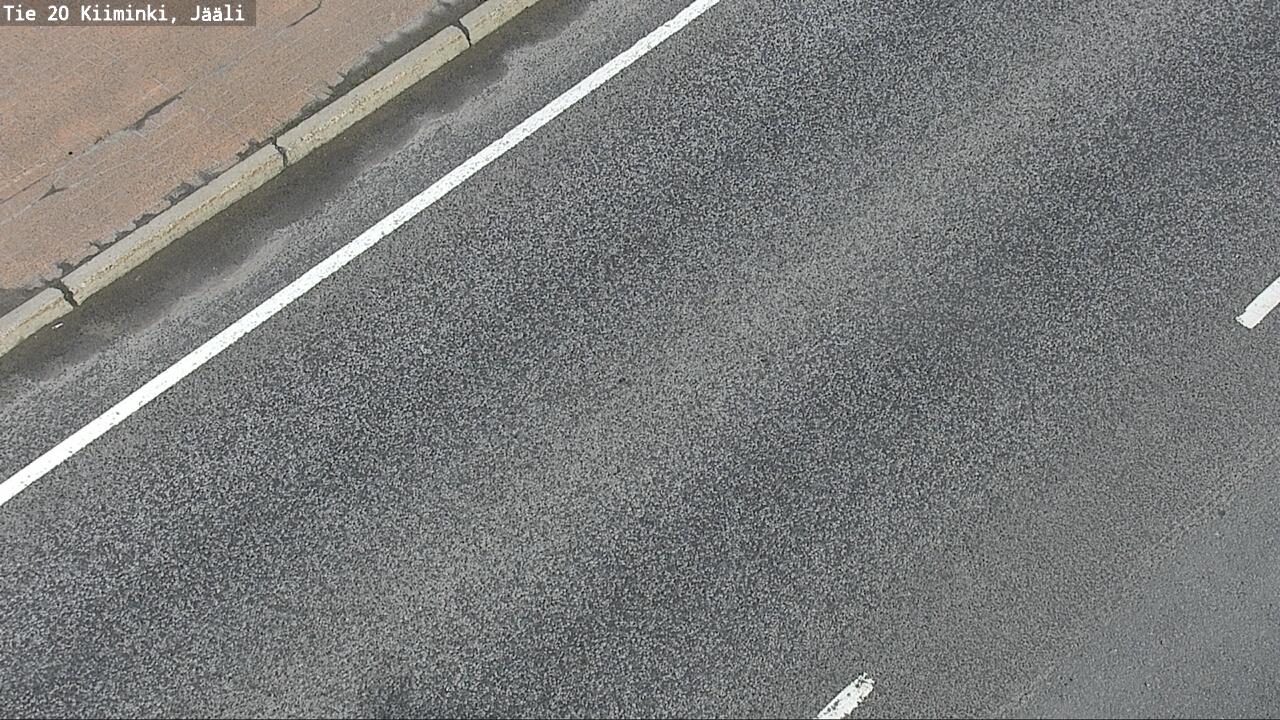 Weather Camera Image Väg 20 Uleåborg Kiiminki, Jääli, Oulu, Pohjois-Pohjanmaa