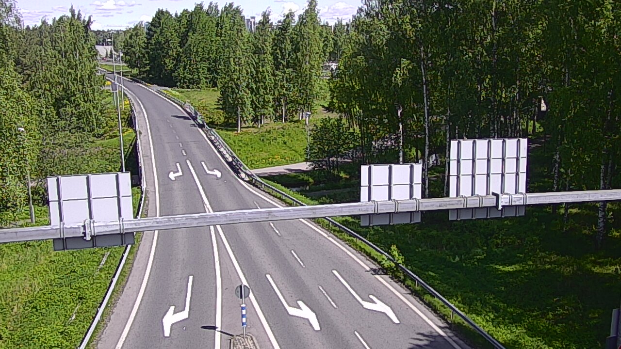 Weather Camera Image Väg 22 Uleåborg Raksila, Oulu, Pohjois-Pohjanmaa