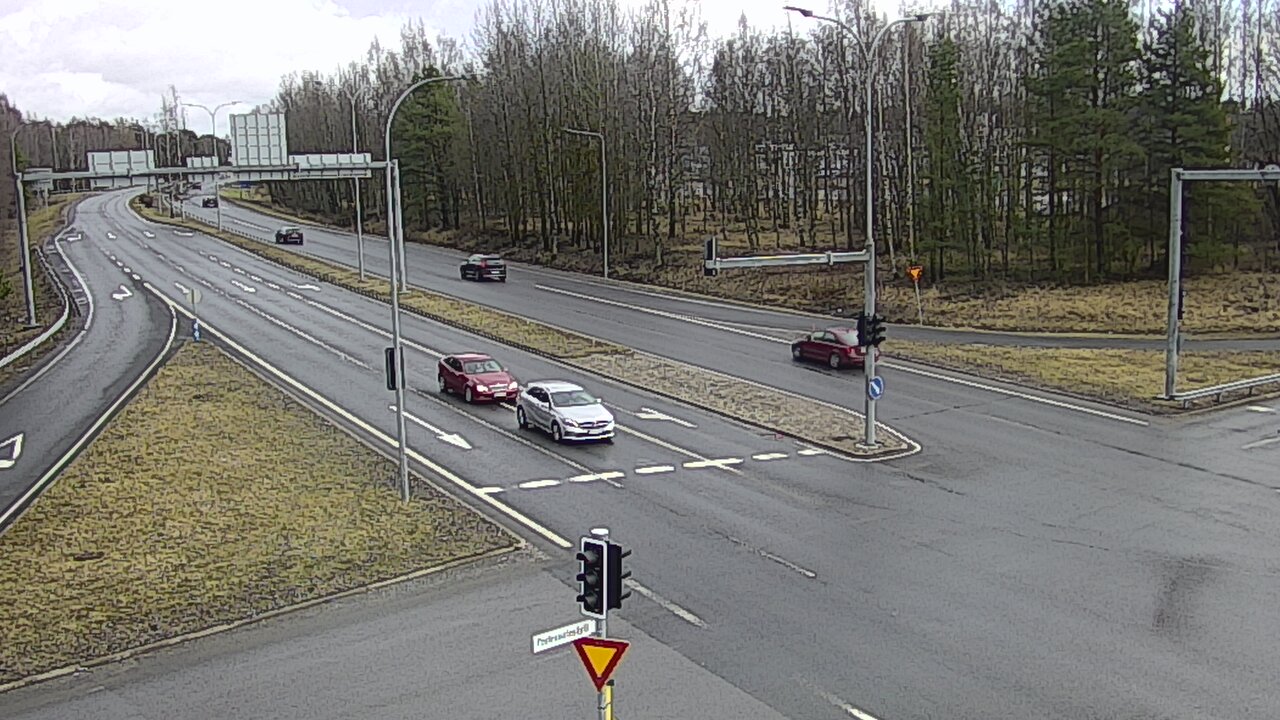 Weather Camera Image Väg 22 Uleåborg öst, Oulu, Pohjois-Pohjanmaa