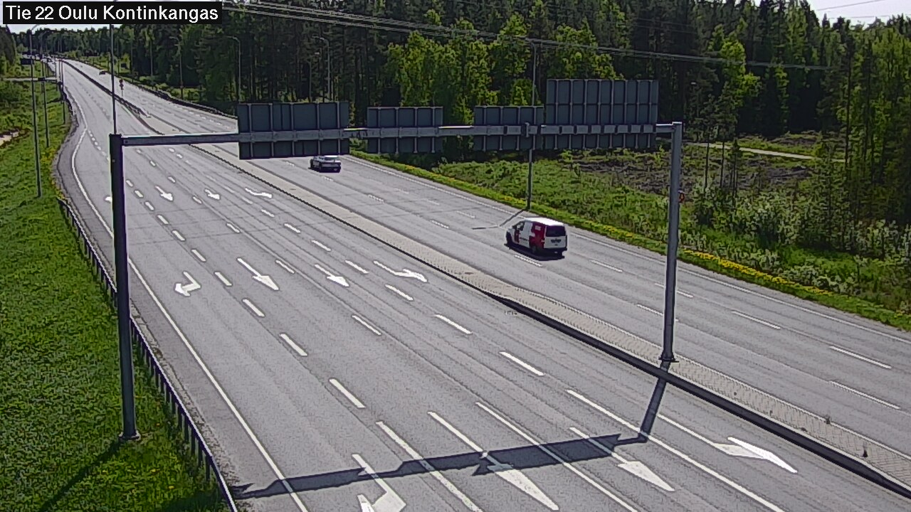 Kelikamerat Kuva Tie 22 Oulu Kaukovainio, Oulu, Pohjois-Pohjanmaa