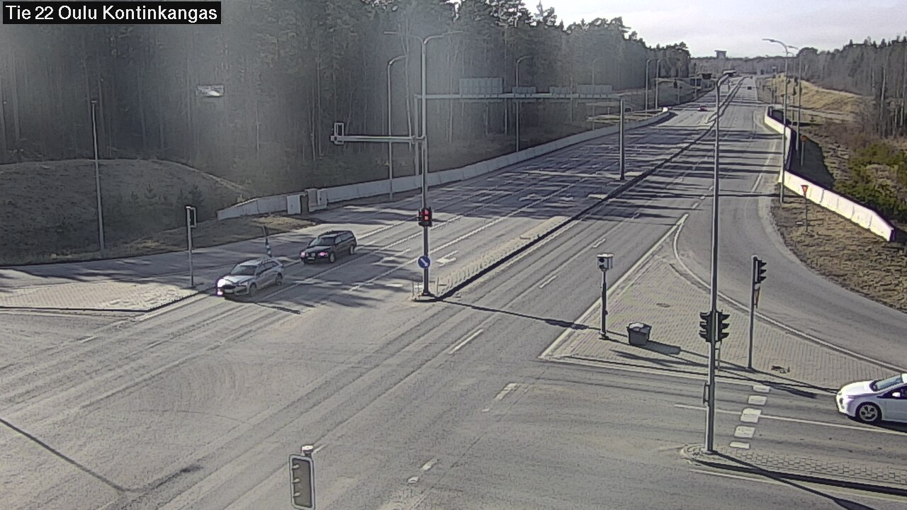Weather Camera Image Road 22 Oulu Kaukovainio, Oulu, Pohjois-Pohjanmaa