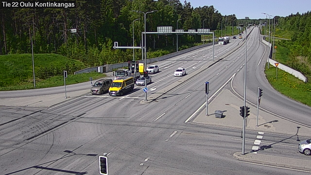 Kelikamerat Kuva Tie 22 Oulu Kaukovainio, Oulu, Pohjois-Pohjanmaa