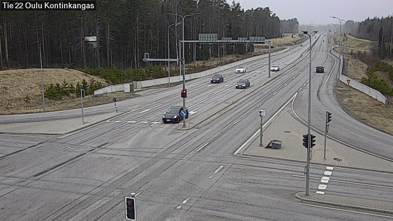 Kelikamerat Kuva Tie 22 Oulu Kaukovainio, Oulu, Pohjois-Pohjanmaa