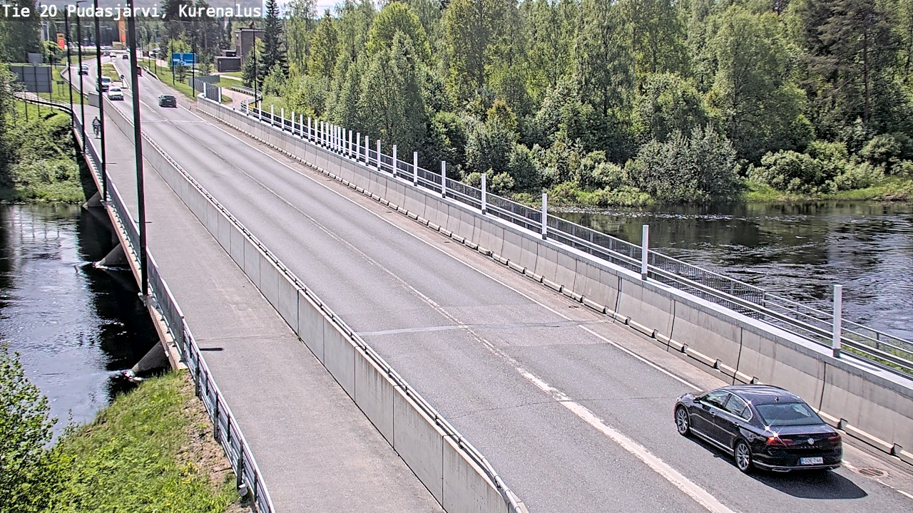 Weather Camera Image Väg 20Pudasjärvi, Kurenalus, Pudasjärvi, Pohjois-Pohjanmaa