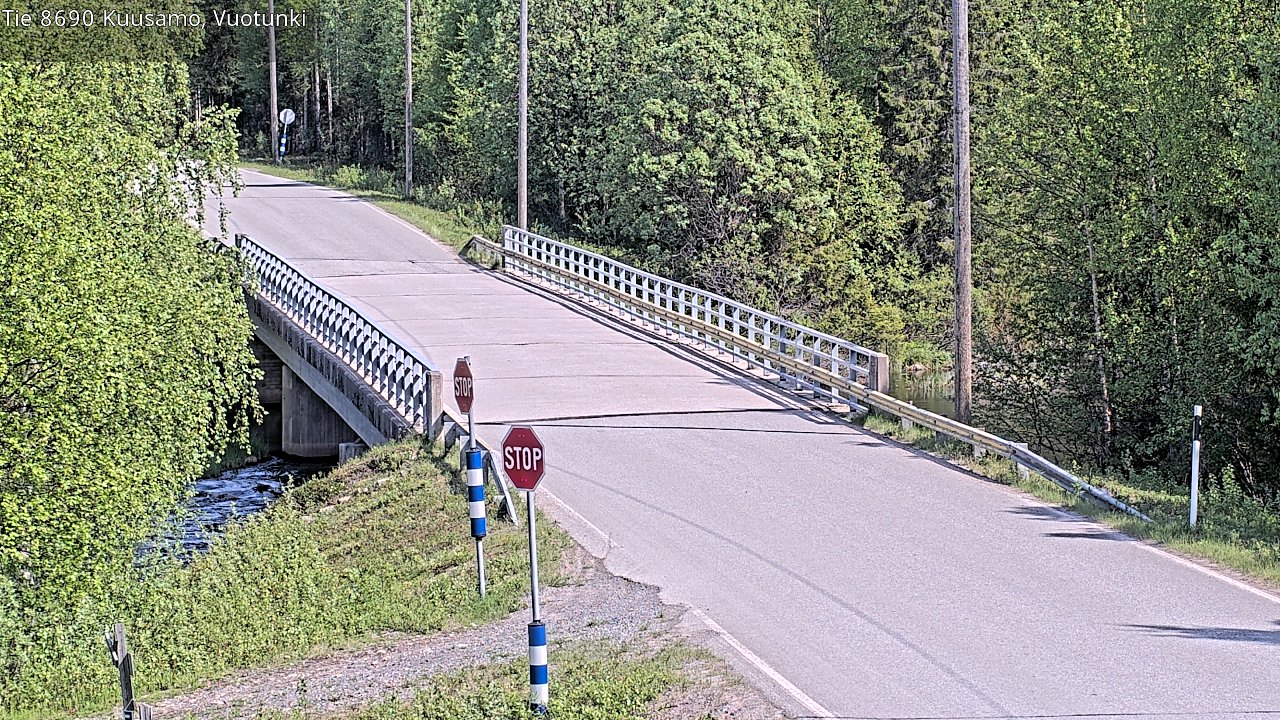 Kelikamerat Kuva Tie 8690 Kuusamo, Vuotunki, Kuusamo, Pohjois-Pohjanmaa