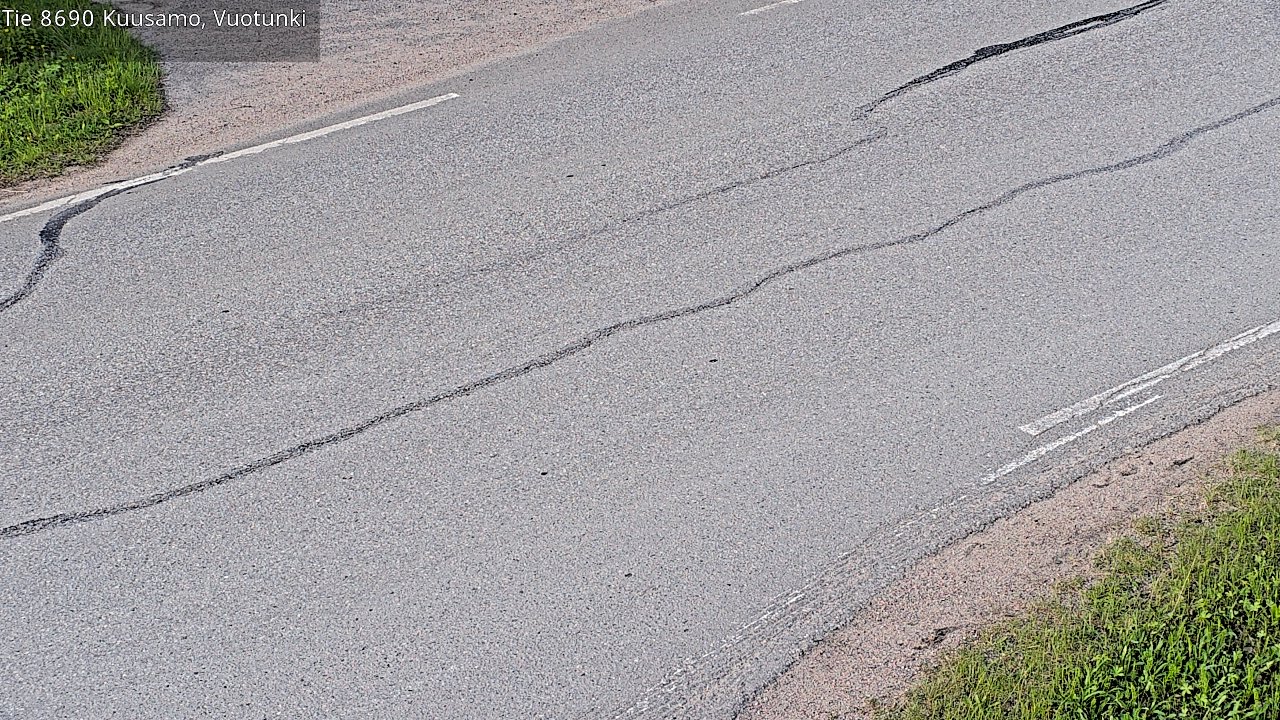 Weather Camera Image Road 8690 Kuusamo, Vuotunki, Kuusamo, Pohjois-Pohjanmaa