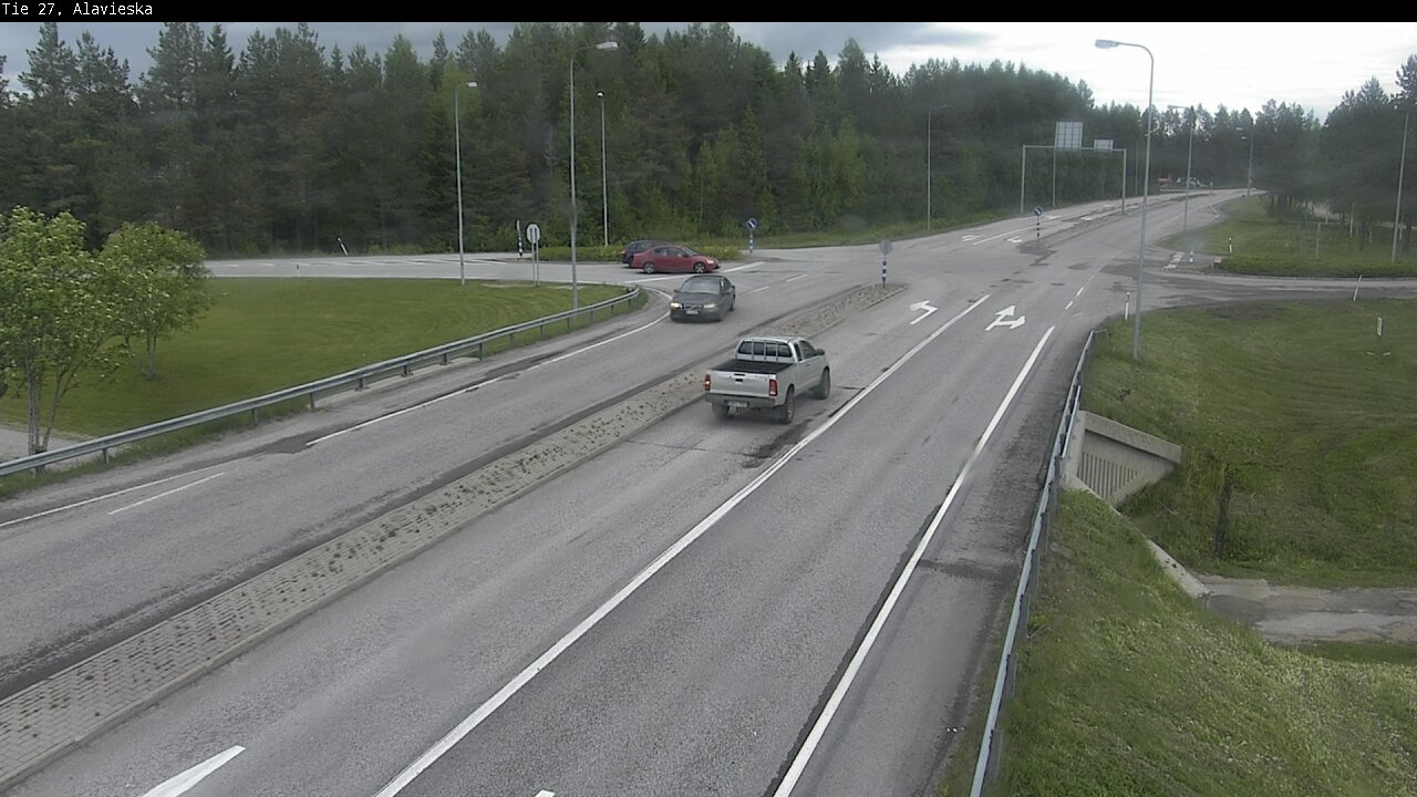 Weather Camera Image Väg 27 Alavieska, Ylivieska, Pohjois-Pohjanmaa