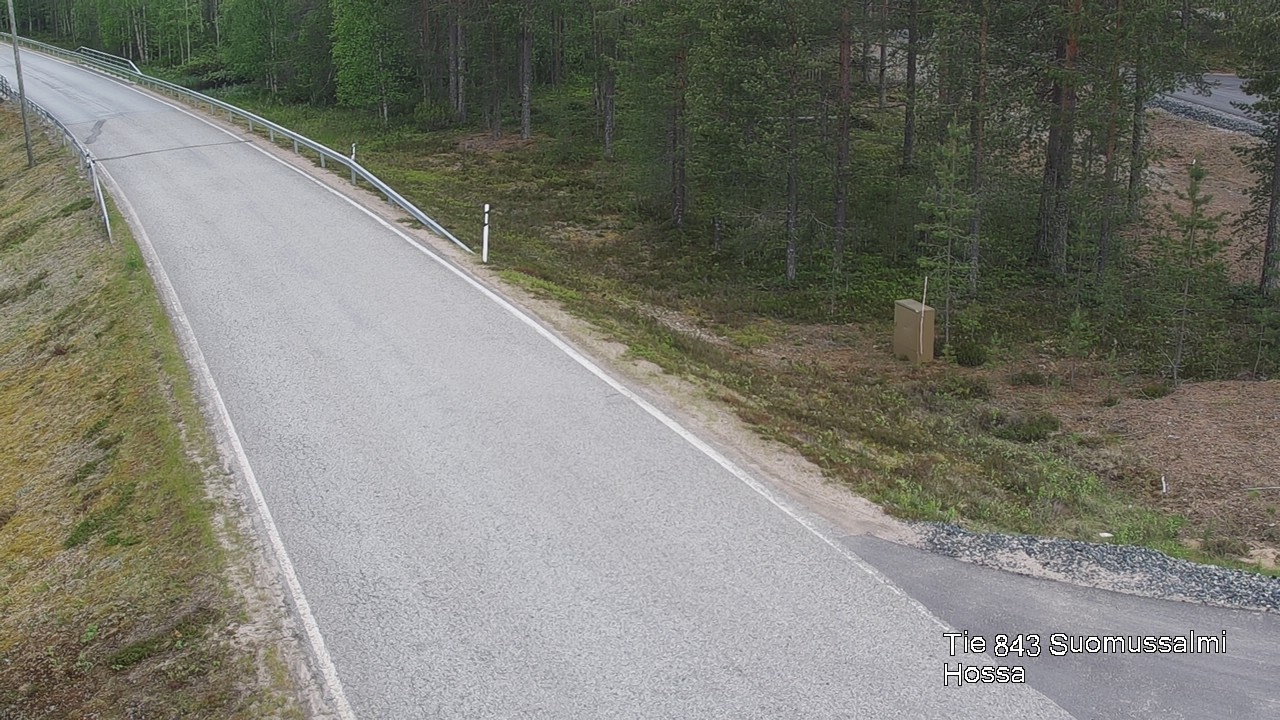 Kelikamerat Kuva Tie 843 Suomussalmi, Hossa, Suomussalmi, Kainuu