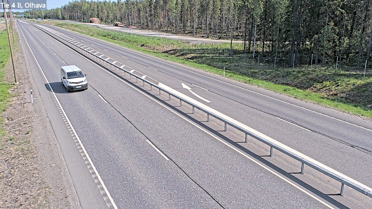 Weather Camera Image Road 4, Ii, Olhava, Ii, Pohjois-Pohjanmaa