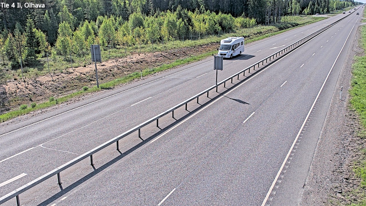 Weather Camera Image Väg 4, Ii, Olhava, Ii, Pohjois-Pohjanmaa