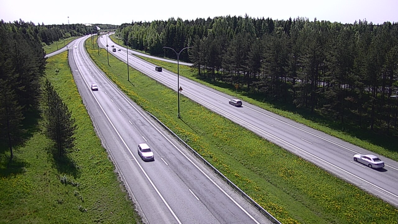 Weather Camera Image Road 4 Oulu, Ouluntulli, Oulu, Pohjois-Pohjanmaa