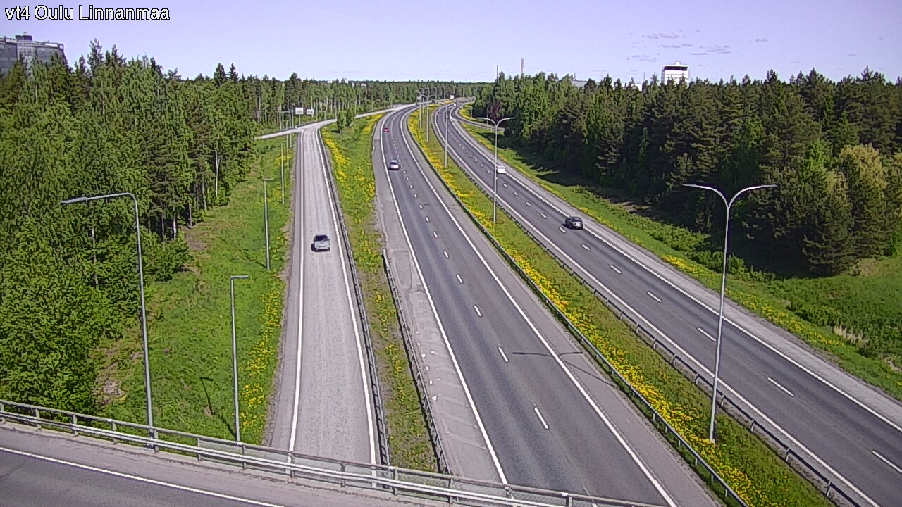 Weather Camera Image Road 4 Oulu, Linnanmaa, Oulu, Pohjois-Pohjanmaa
