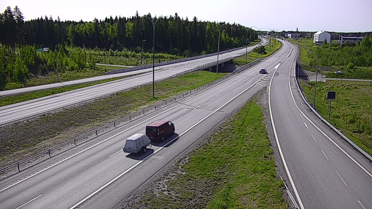 Weather Camera Image Road 4 Kempele, Zatelliitti, Oulu, Pohjois-Pohjanmaa