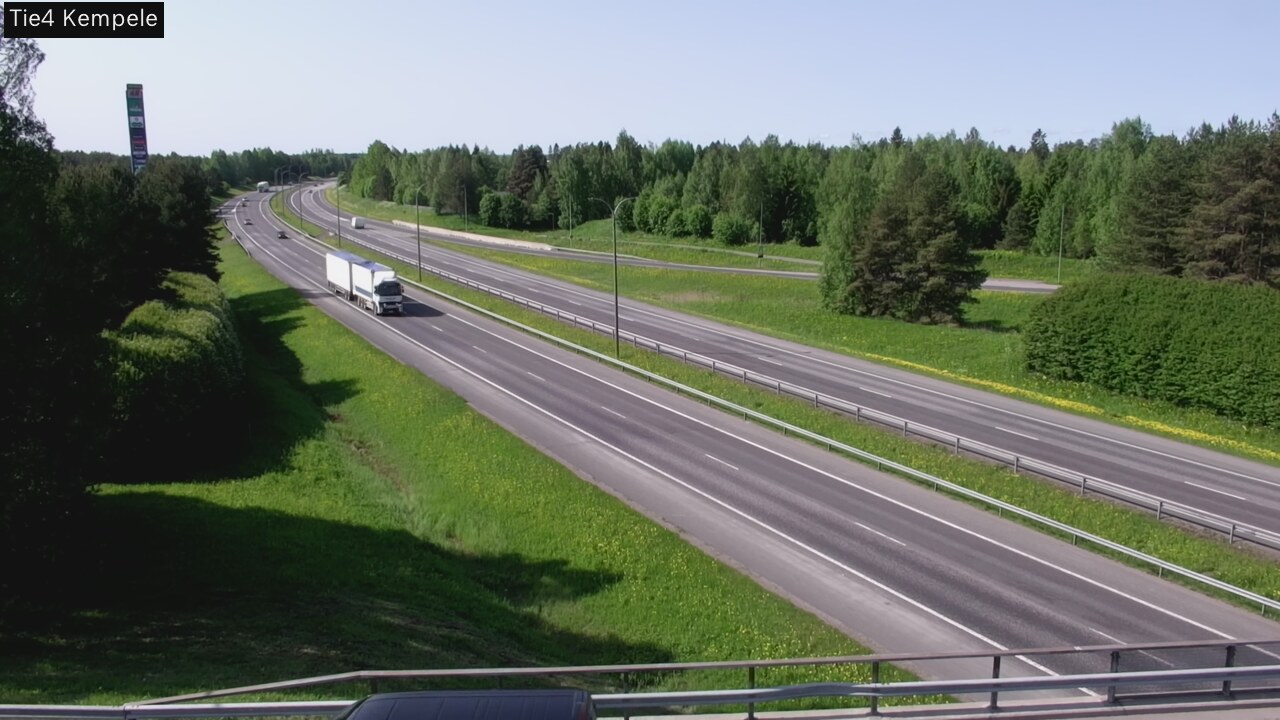 Weather Camera Image Väg 4 Kempele, Zeppelin, Kempele, Pohjois-Pohjanmaa