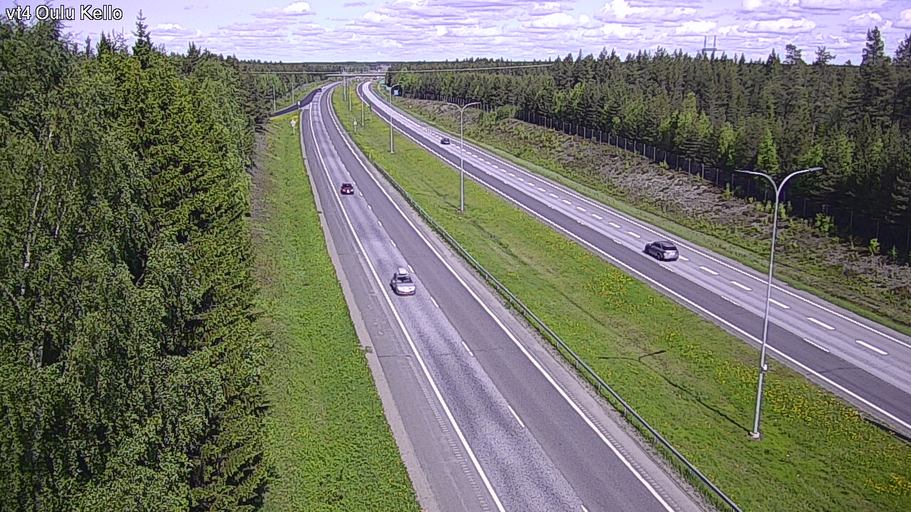 Kelikamerat Kuva Tie 4 Oulu, Kello, Oulu, Pohjois-Pohjanmaa