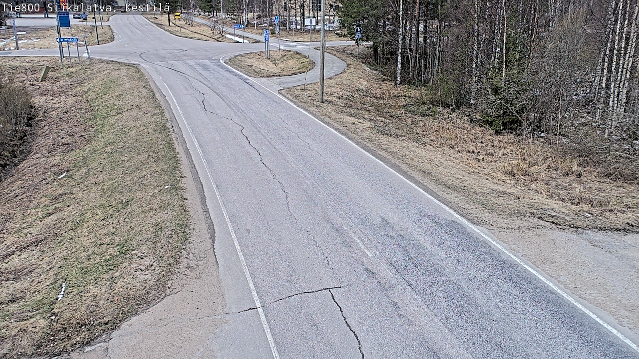 Weather Camera Image Road 800 Siikalatva Kestilä, Siikalatva, Pohjois-Pohjanmaa