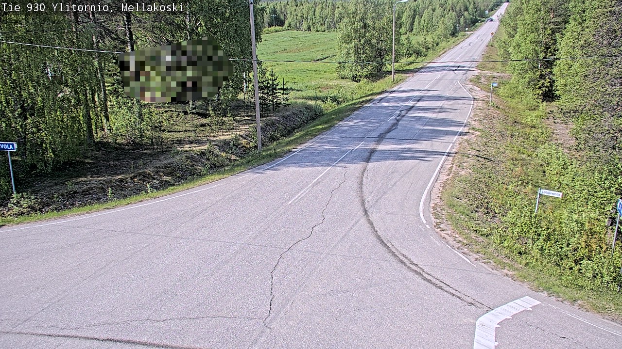 Kelikamerat Kuva TIe 930 Ylitornio, Mellakoski, Ylitornio, Lappi